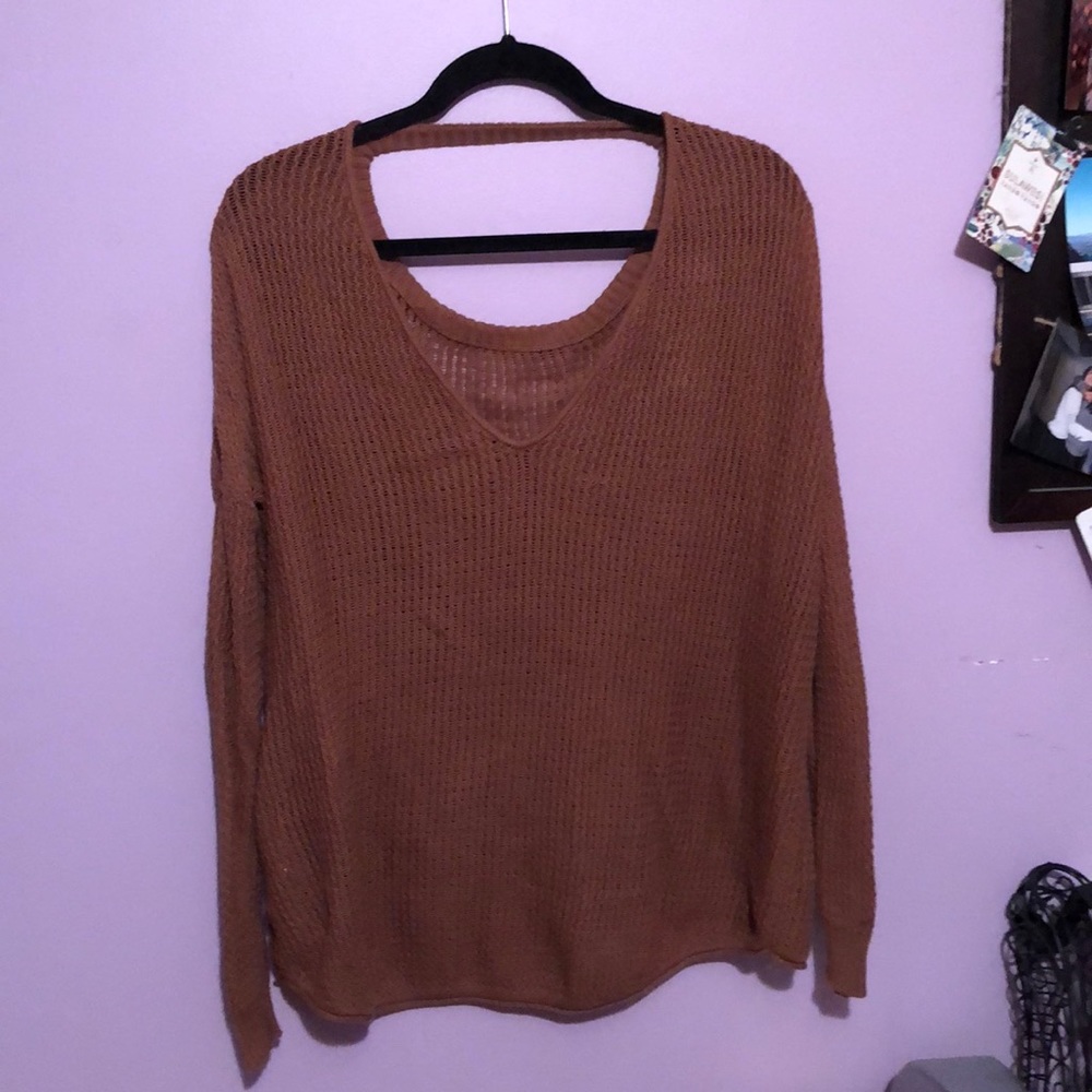 Camel colored sweater from forever 21 SIZE MEDIUM